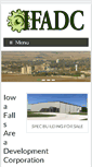 Mobile Screenshot of iowafallsdevelopment.com